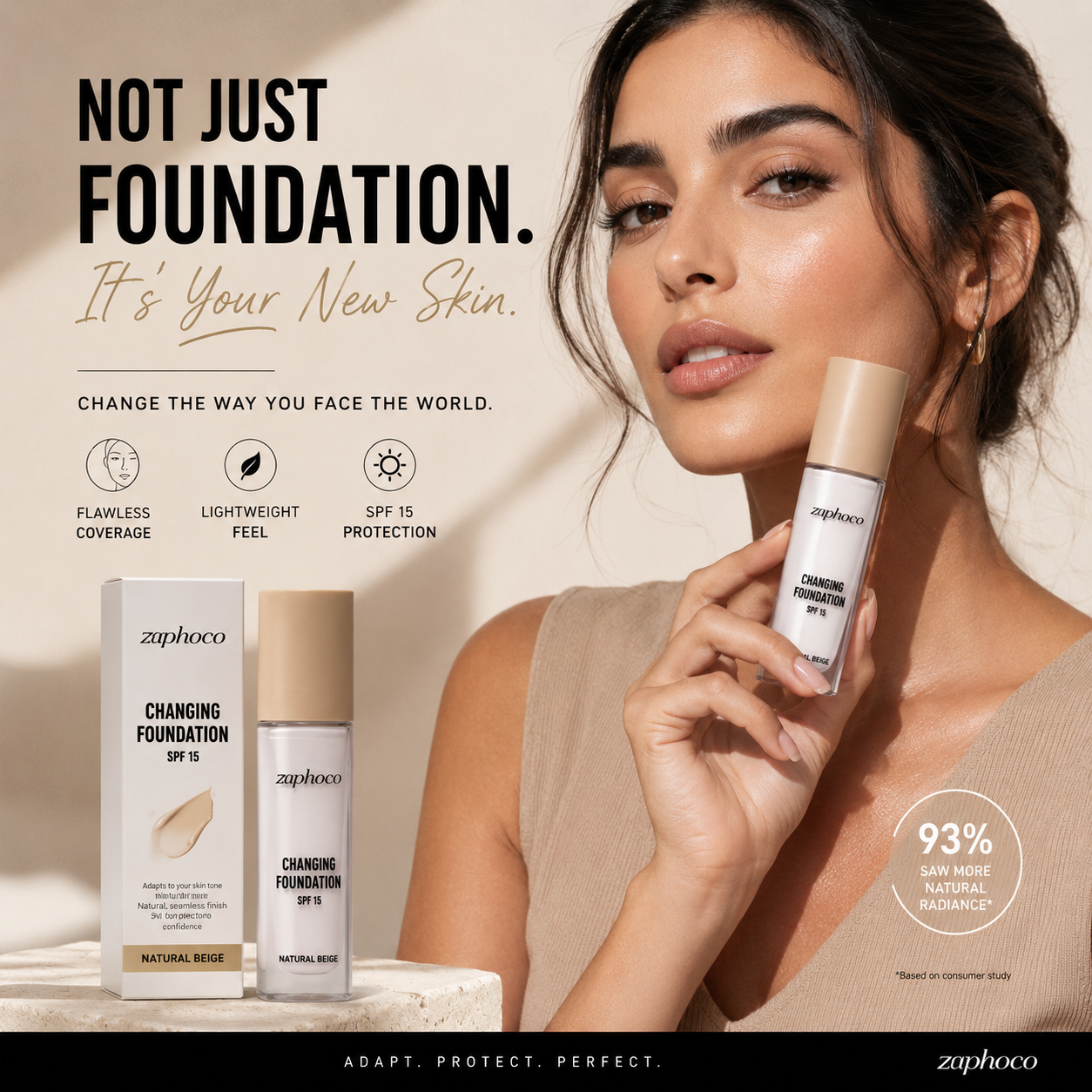 ZEPHOCO™ Perfect Match Color Changing Foundation