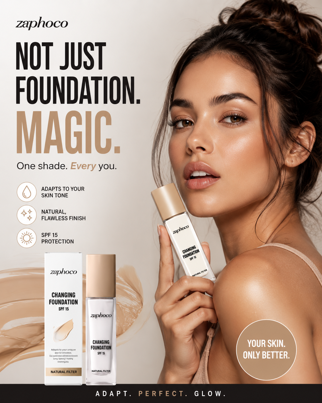 ZEPHOCO™ Perfect Match Color Changing Foundation