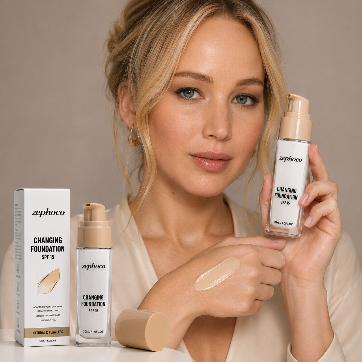 ZEPHOCO™ Perfect Match Color Changing Foundation