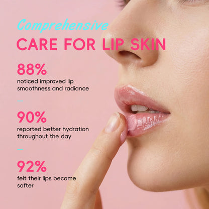 Quiyum Watermelon Hyaluronic Acid Lip Balm 7g Rich Moisturizing Non-Sticky with Shea Butter & Vitamin B5